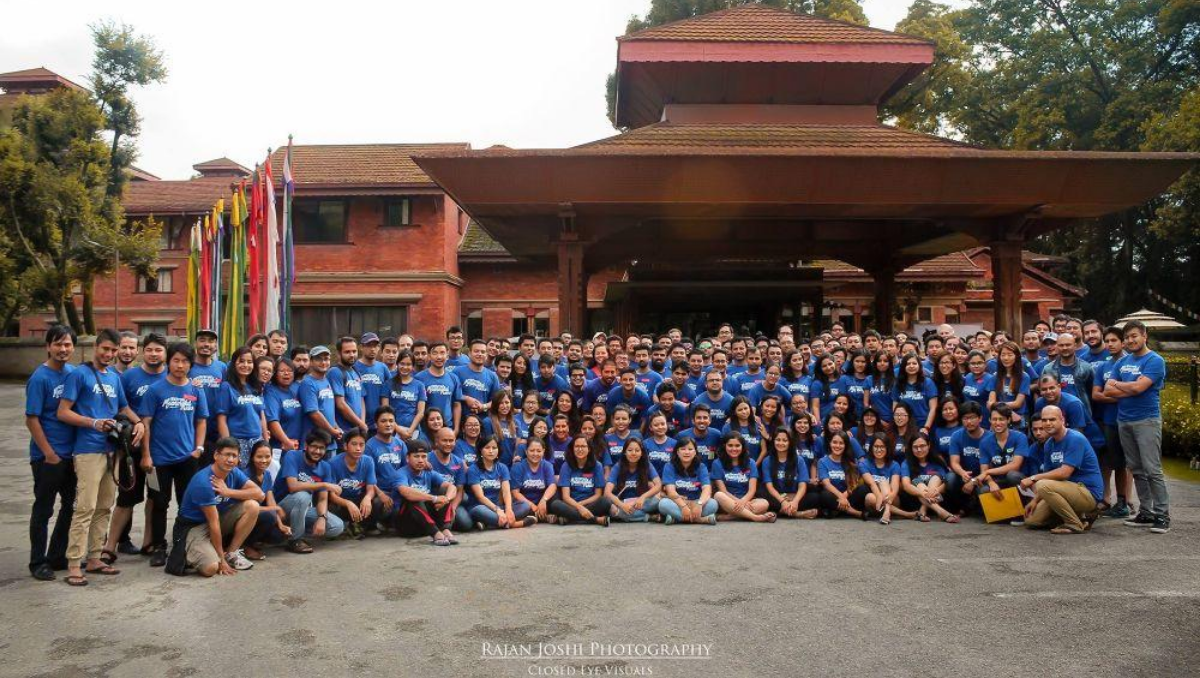 CloudFactory Team in Nepal