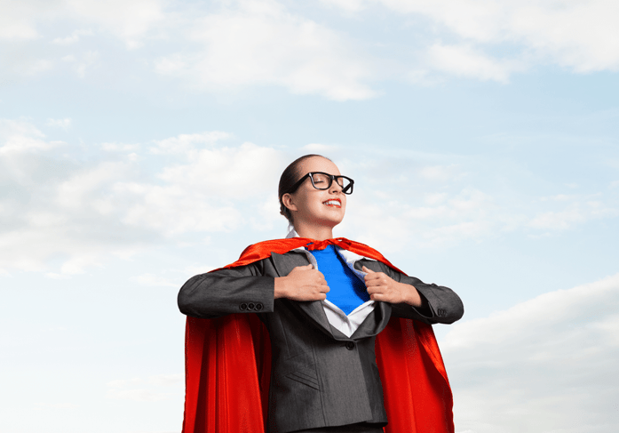 A modern insurance claims leader dreams of unveiling her superpowers and introducing artificial intelligence into her claims processing operation.